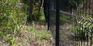 Clear View type fence