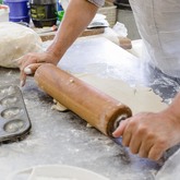 Preparing dough