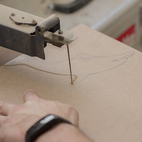 Free Hand Cutting Wood