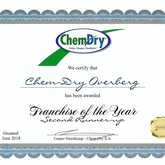Chem-Dry Overberg Franchise of the Year