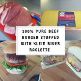 100% Pure Beef Burger