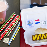 Fast food and take-away packaging