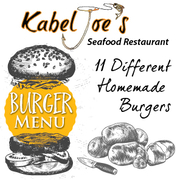11 Different Burgers (home-made) at KabelJoe's