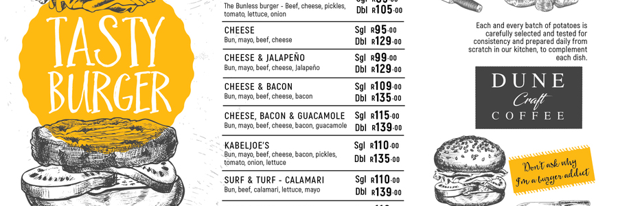 11 Burger Menu Image