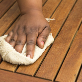 Cleaning outside braai areas