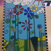 Started out life as a light serving board!