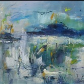 Drought is broken (2018) 740x560mm Framed Oil on Canvas R 4900