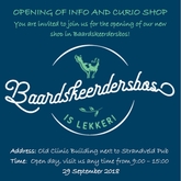 Opening of B-bos Shop