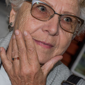 One of my customers during the Greyton Art Walk 16-18 November 2018