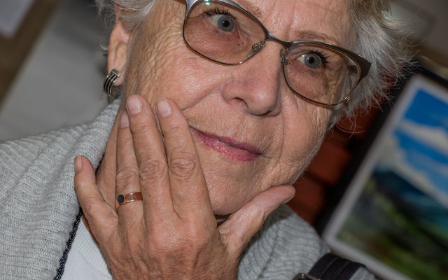 One of my customers during the Greyton Art Walk 16-18 November 2018