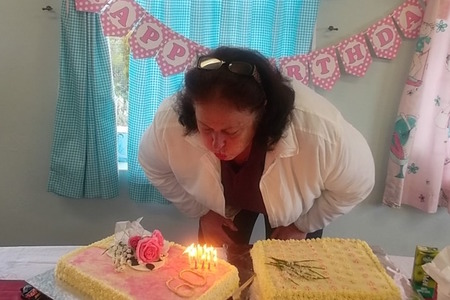 Juffrou Zaan has a birthday