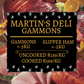 Martin's Deli Gammons