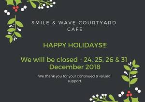 December Operating Hours