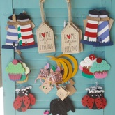  Hanging items to be used throughout the year