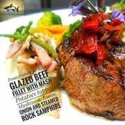 New: Pomegranate & Kelp glazed Beef Fillet