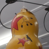 Painted calabash in American country style