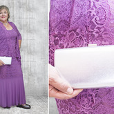 Purple dress - formal