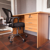 Office desk and chair