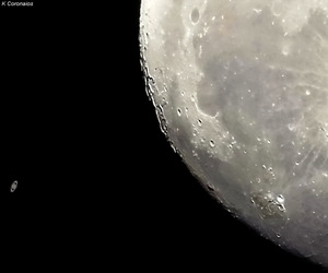 Lunar Occultation of Saturn & Titan