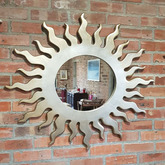 Silver Sun Mirror