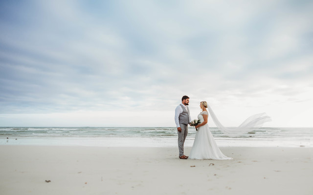 dj at beach wedding gansbaai 