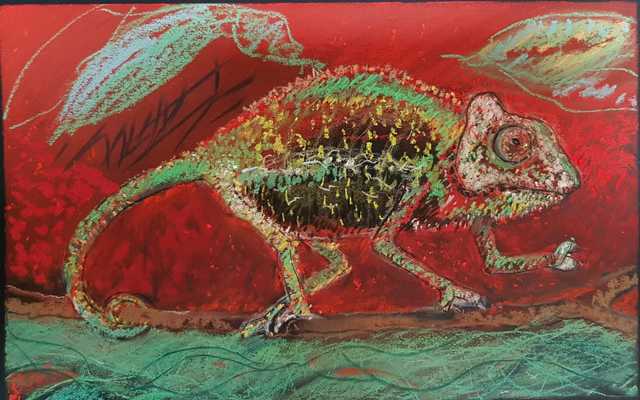 Stanford Artist - Sara Abbott - Chameleon