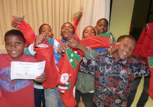 Football Foundation Celebrates Christmas!!