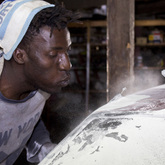 Bredasdorp - Suidpunt Panelbeaters - Sanding