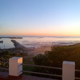  A beautiful view over the harbor 