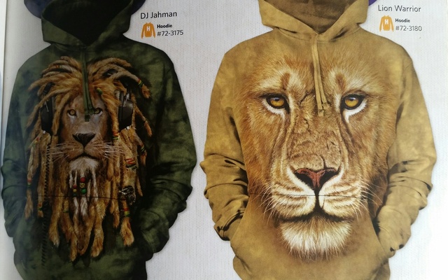 Lion Warrior and DJ Jahman Hoodies