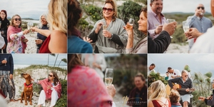 beach wedding horses gansbaai capturedphotography