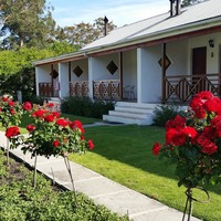 Our hotel has extensive, beautiful gardens.