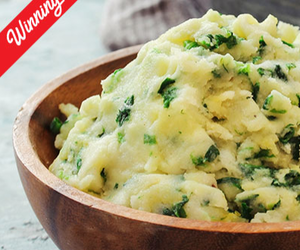 Recipe: Delicious Spinach & Potato Mash