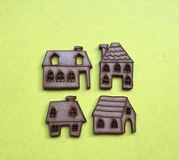 Cute Mini Laser Cut Houses