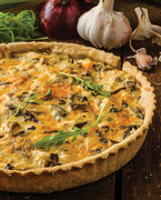 Recipe: Cheese & Mushroom Quiche