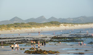 Strande bied verligting