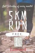 5km Run @ Lomond Wine Estate