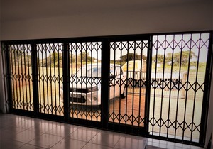 Retractable Security Door Installation