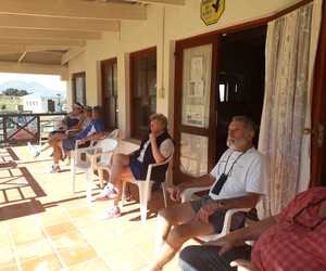 Besoek van die tennisvroue van die Pinelandsklub