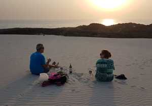 Sundowners at Walker Bay