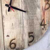 Apple Crate Wood Wall Clock