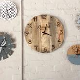 Apple Crate Wood Wall Clock
