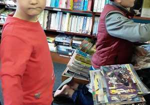 Kids Enjoying Themselves at the Book Store!