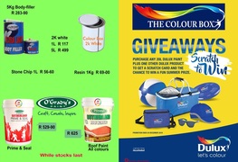 Summer Giveaways Up For Grabs @ The Colour Box