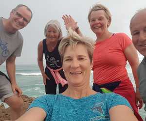 Beach Cleanup Day with our German Guests!