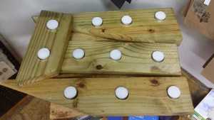 Wooden Tea Candle Holders