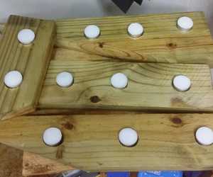 Wooden Tea Candle Holders