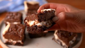 Recipe: Choc Marshmallow Brownies