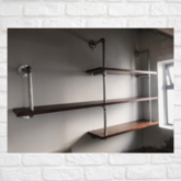 Steam Punk Shelving - M+S Designs - Gansbaai