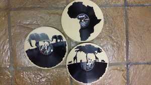 Beautiful African Inspired Wall Clocks